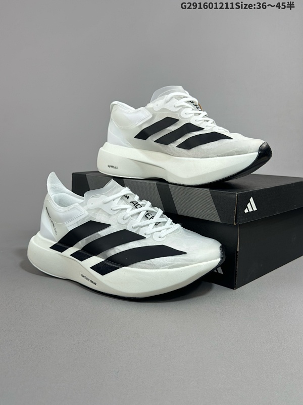 16036-45半 公司级Adidas Adizero Adios Pro Evo 1马拉松飞线贾卡轻质透气休闲运动跑步鞋货号:IH5564