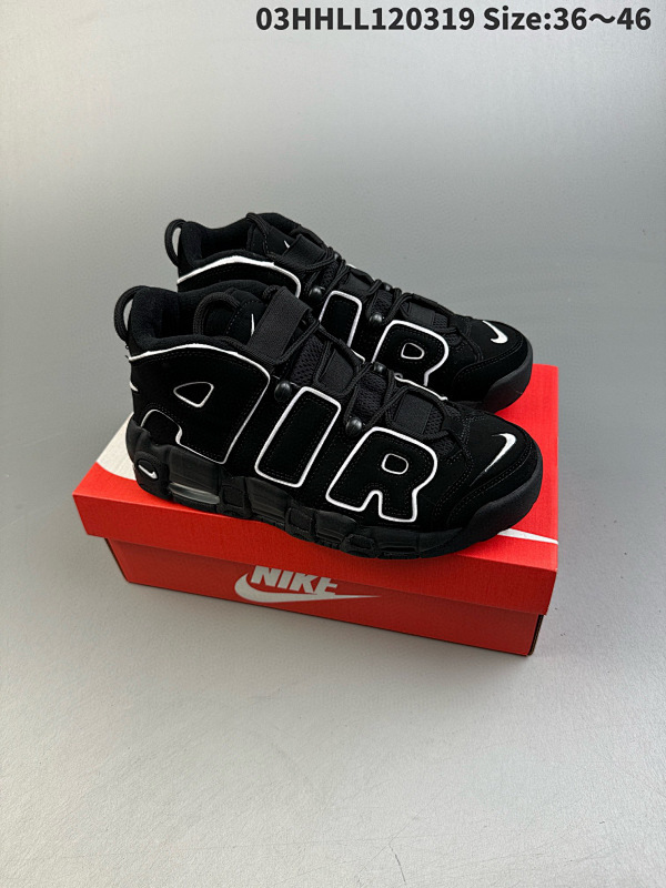 130 Nike Air More Uptempo 耐克 皮蓬大 03HHLL120319 Size:3646  男货号414962-002 女货号415082-002