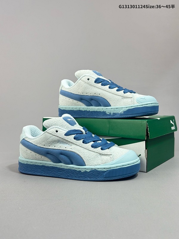 13036-45半 公司级Puma Suede XL复古单品 彪马 防滑耐磨低帮德训板鞋 货号:399099-04