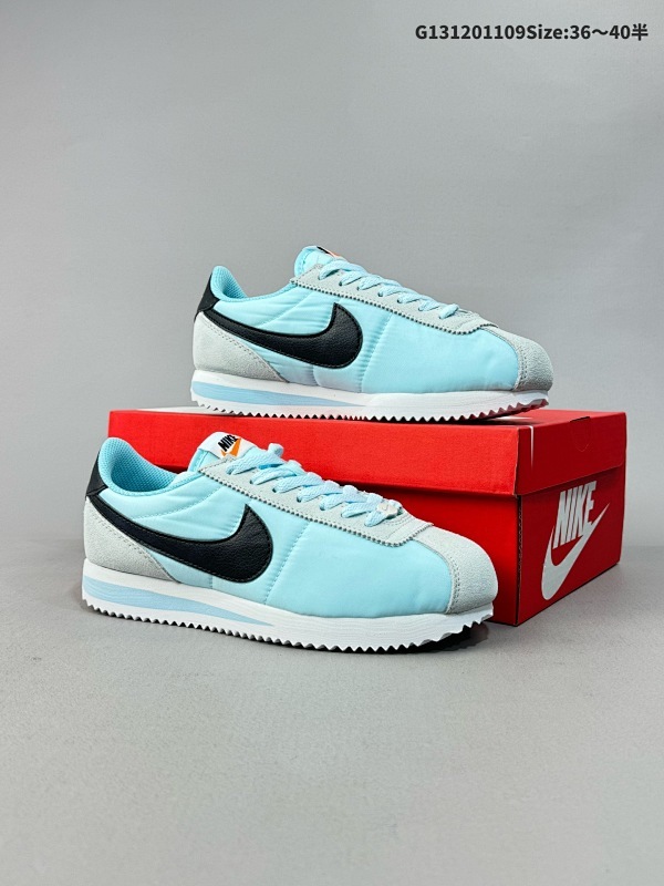 12036-40半 公司级Nike Classic Cortez 耐克经典轻便舒适男子阿甘鞋休闲跑步鞋运动鞋 货号:DZ2795-401