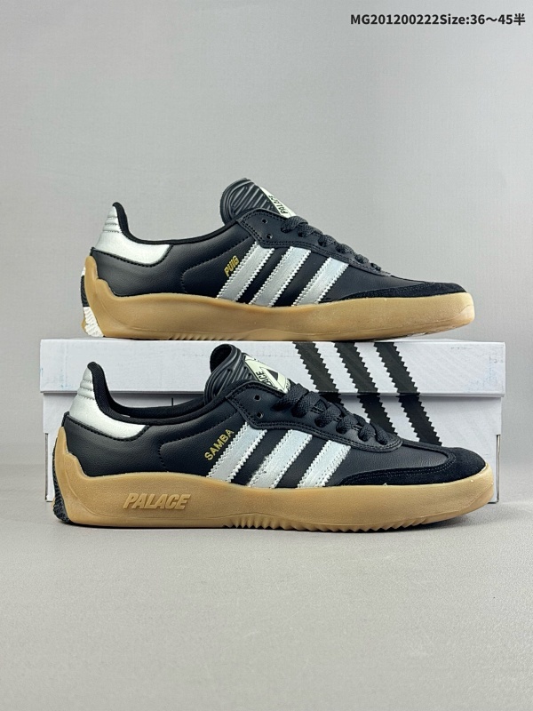 集合12036-45半 Adidas/阿迪达斯 PALACE PUIG SAMBA 三叶草系列慢跑鞋货号HQ6098 货号HQ6099 货号HQ6100