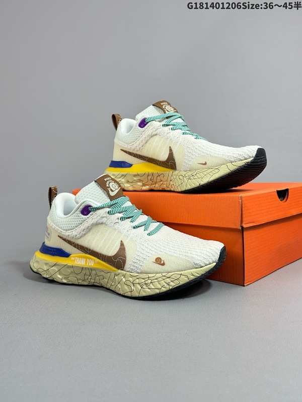 集合14036-45半 耐克 Nike React Infinity Run FK 3 PRM 男女子公路跑步鞋助你在疾速跑后快速恢复明天继续挑战耐力跑你的征程它都能稳稳守护