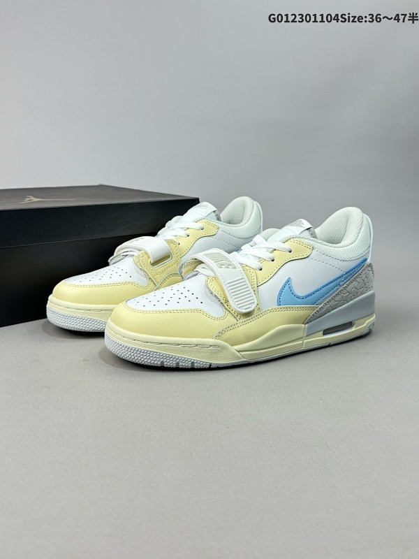 23036-47.5半 [定制球鞋]  Air Jordan Legacy 312 Low 低帮 奶油汽水 AJ312货号HJ3483-101