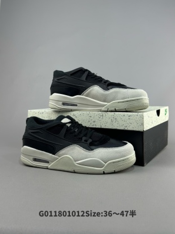Air Jordan 4 RM "Black Light Bone" 黑米色 AJ4 乔丹4代 aj4 乔4 黑白熊猫 乔丹篮球鞋系列 货号FQ7939-001