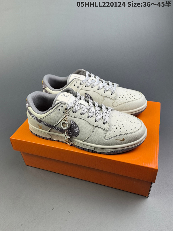 260公司级 头层 Louis Vuitton x Nike SB Dunk Low 路易威登05HHLL220124 Size:3645半货号XD6188-021