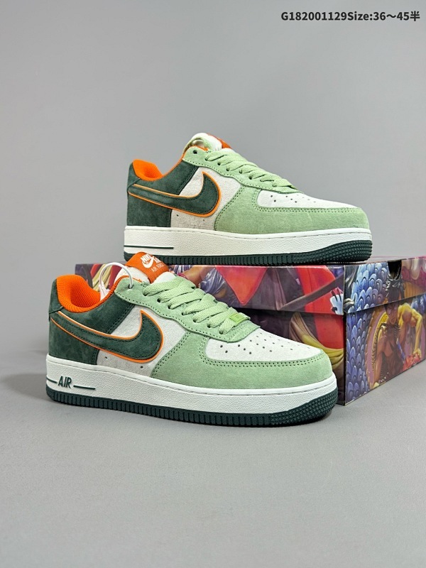 20036-45半 Nike/耐克 男女鞋真标半码制升级原楦开发版型采用猪巴革鞋面材质内置全掌Air Sole气垫 LF8989-777