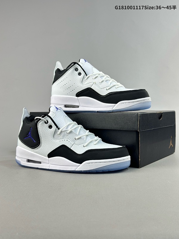 10036-45半 Jordan/乔丹 AJ3代简版中帮 系列 男女鞋真标半码制采用优质荔枝纹牛剖皮革鞋面材质货号 AR1000-104