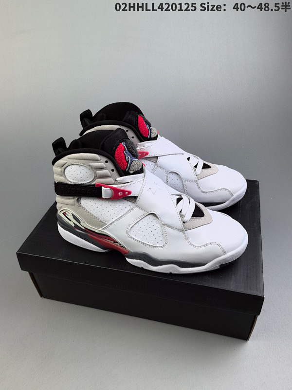 420纯原版本 Air Jordan 8 02HHLL420125 Size4048.5半 男货号305381-103 女货号305368-103