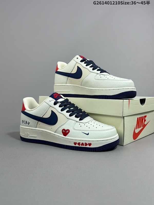 12036-45半 耐克Nike Air Force 107空军一号低帮百搭休闲运动板鞋货号:KK1988-001