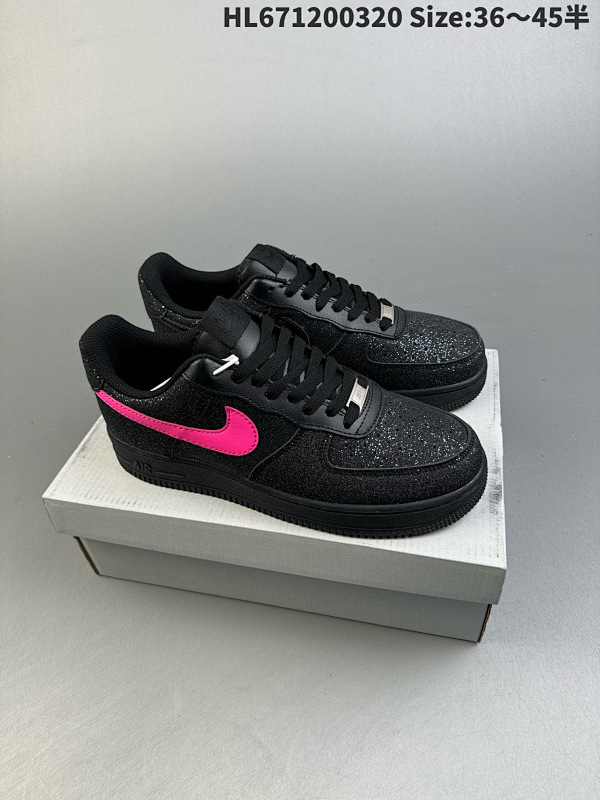 120 真标耐克Nike Air Force 1 Low  空军一号低帮百搭休闲运动板鞋ID: HL671200320 Size:3645半货号CW2288-003