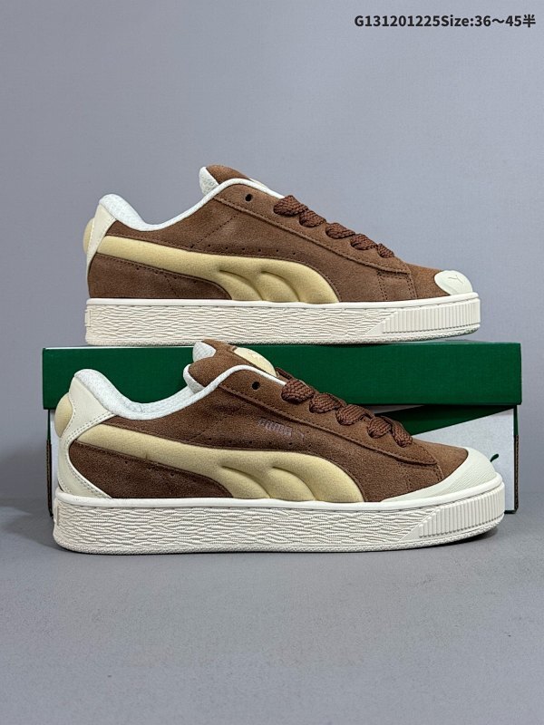 120 36-45半  PUMA Suede XL 厚鞋舌轻便防滑低帮板鞋 完美细节 官方1:1 同步升级 TR大底 中底走线 三维立体烫金logo 栩栩如生