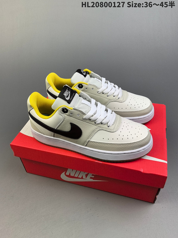 80 Nike Court Vision Low 白黑 受1980年代中期趋势的启发ID:HL20800127 Size:3645半货号FV3630-131