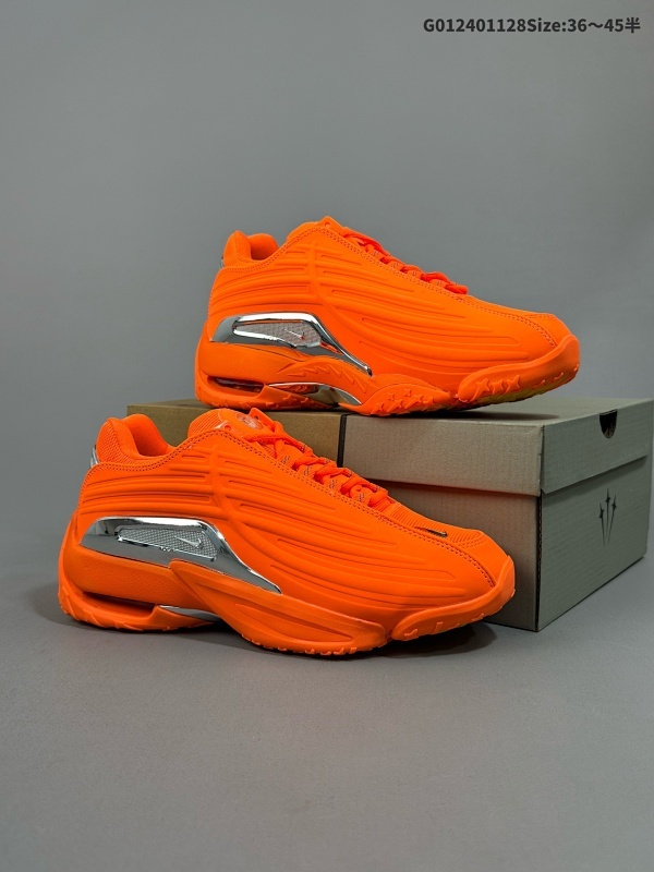 25036-45半 NOCTA x Nike Hot Step Air Terra 2 耐克 低帮 橙色 男女同款舒适百搭防滑耐磨低邦复古篮球鞋货号DZ7293-800