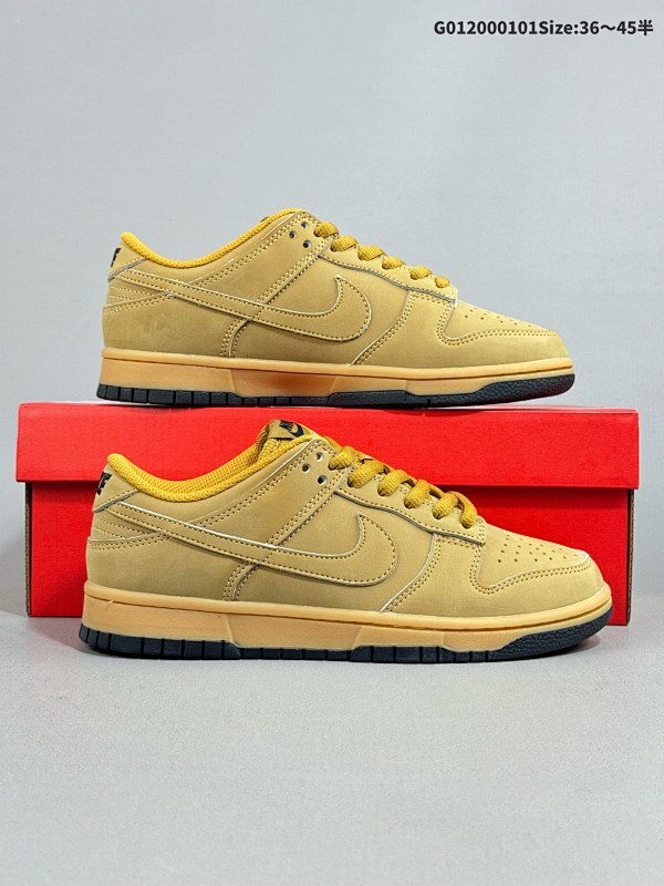 20036-46半 Nike Dunk SB Low Retro SE "Wheat" 耐克 SB 低帮 小麦色货号HQ1932-700