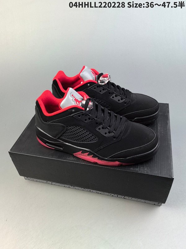 240公司级 Air Jordan 5 Retro  低帮04HHLL220228 Size:3647.5半男货号819171-001 女货号314338-001