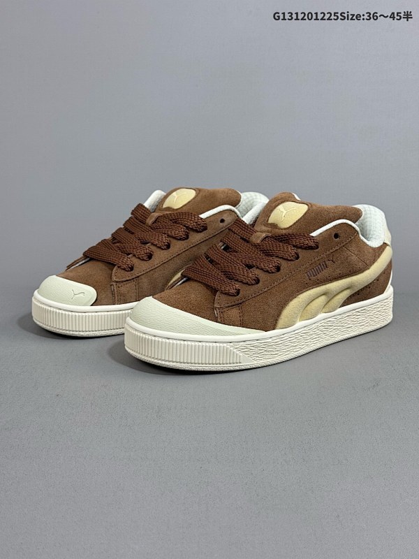120 36-45半 集合 PUMA Suede XL 厚鞋舌轻便防滑低帮板鞋 完美细节 官方1:1 同步升级 TR大底 中底走线 三维立体烫金logo 栩栩如生