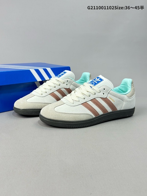 10036-45半 阿迪达斯 德训鞋 ADIDAS ORIGINALS SAMBA OG SHOES 经典运动鞋小白鞋T头鞋货号ID2047
