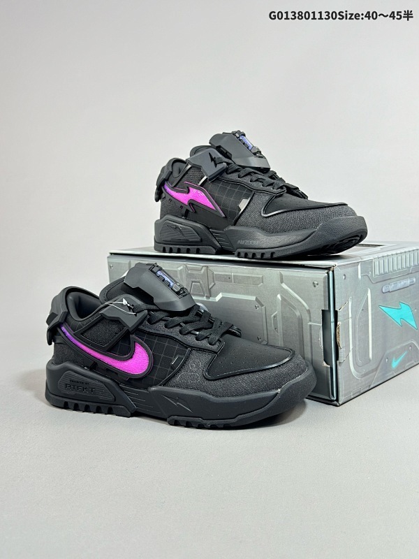 38040-45半 纯原版本后跟 鞋舌配件可拆卸 RTFKT x  Nike Dunk Genesis "Void" Low 耐克 低帮 联名黑紫货号HM4465-001