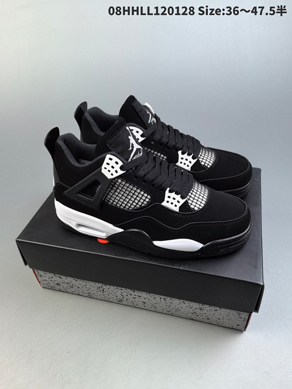 180 Air Jordan 4 Retro "White Thunder" 08HHLL120128 Size:3647.5半货号DH6927-110 货号FQ8138-001