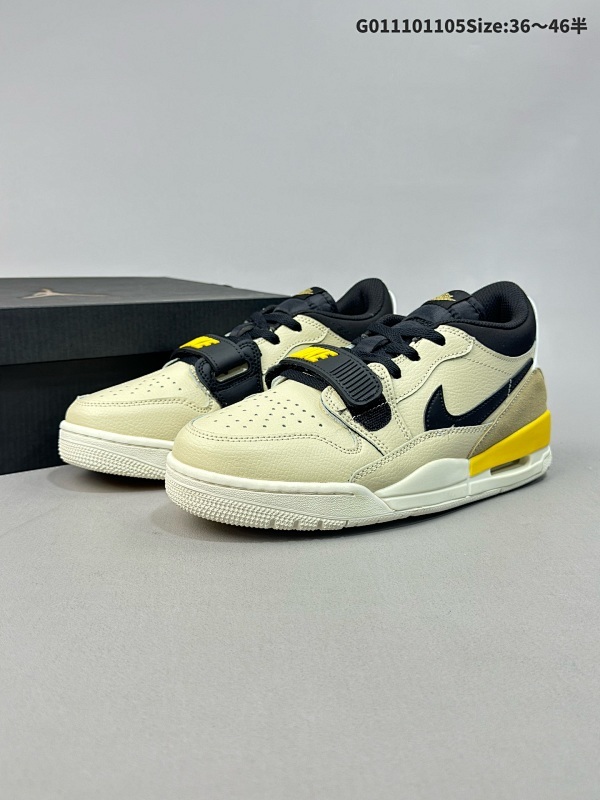 11036-46半 Air Jordan Legacy 312 Low "pale vanilla" 低帮 淡黄 AJ312男货号CD7069-200 女货号CD9054-200
