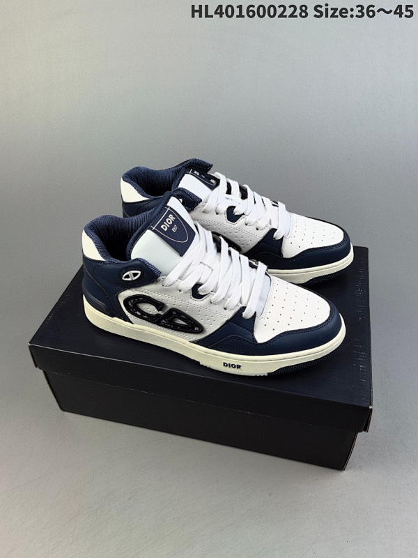 160 Dior迪奥B5 网眼织物厚底系带休闲低帮运动鞋男女同款老爹鞋 货号G8513 ID:HL401600228 Size:3645