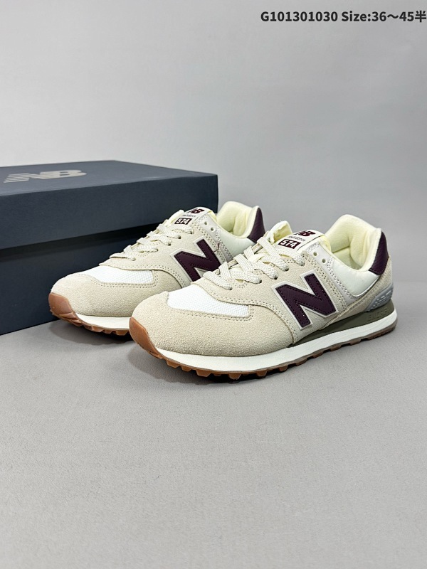 13036-45半 NB新百伦New Balance WL574系列低帮经典复古休闲运动慢跑鞋 货号WL574RCF