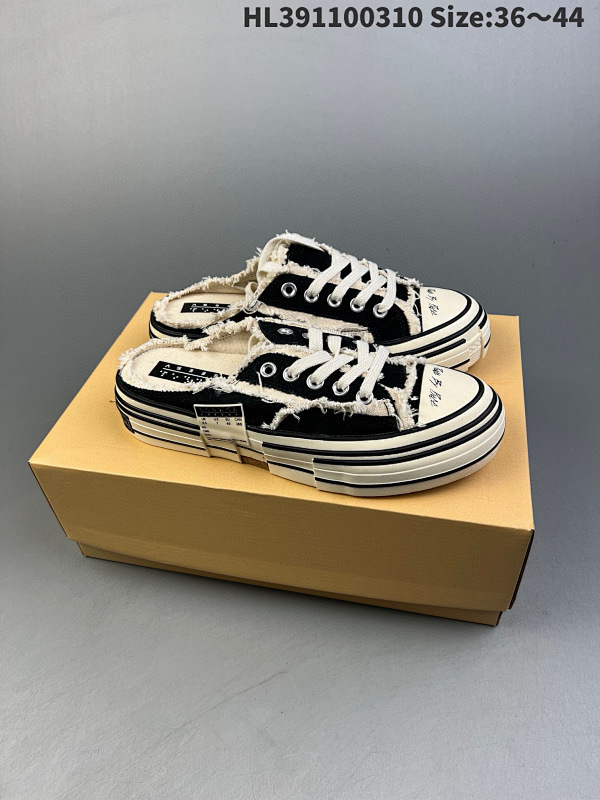 110  SmileRepublic VERY CRAM檀健次同款厚底开口笑 帆布鞋HL391100310 Size:3644