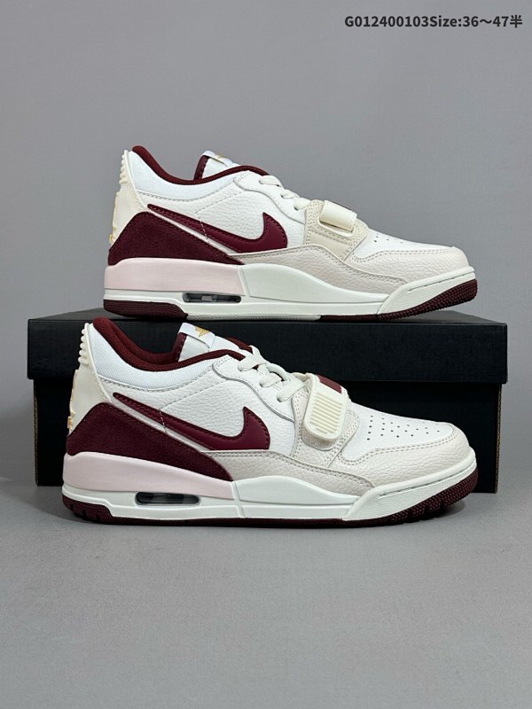 20036-47.5半  Air Jordan Legacy 312 Low "Year Of The Snake" 低帮 蛇年限定 米酒红货号IB4712-161
