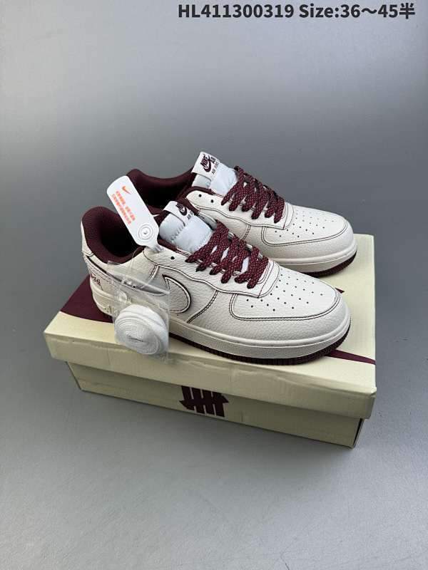 130 Nike Air Force 1 Low 夜魔侠 原楦头原纸板 打造纯正空军版型HL411300319 Size:3645半货号UN1635 555