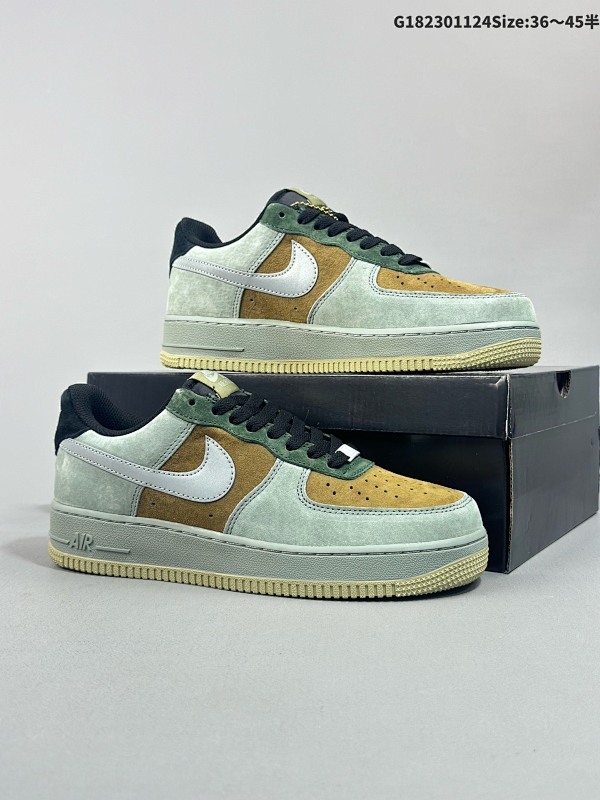 23036-45半  新品出货 秋冬新品 公司级 Nike Air Force 1 Low 07 Christmas圣诞树主题配色 空军一号低帮休闲板鞋货号CQ5059-101