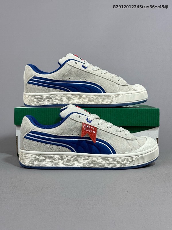 120 36-45半  PUMA Suede XL 厚鞋舌轻便防滑低帮板鞋 完美细节 官方1:1 同步升级货号: 399099 399415