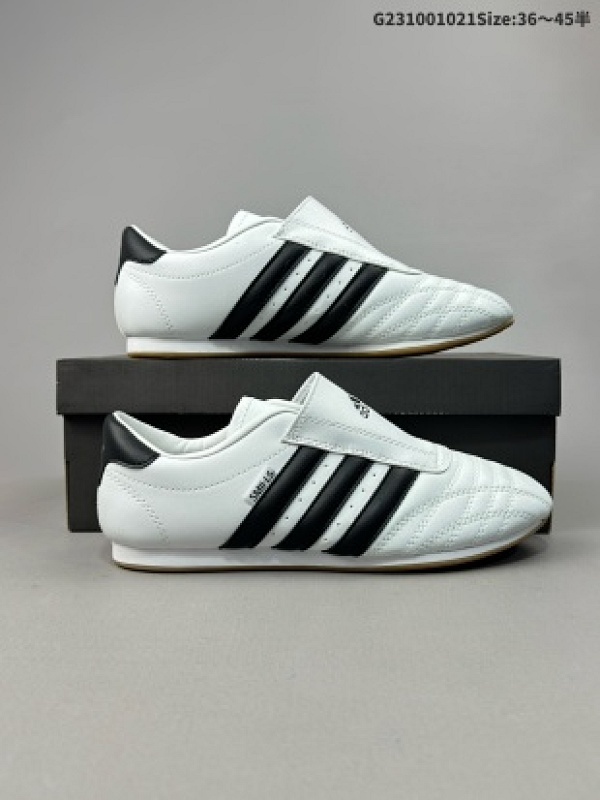 阿迪达斯 ADIDAS ORIGINALS TAEKWONDO 时尚百搭 防滑 低帮 训练鞋 男女款 货号JQ4774
