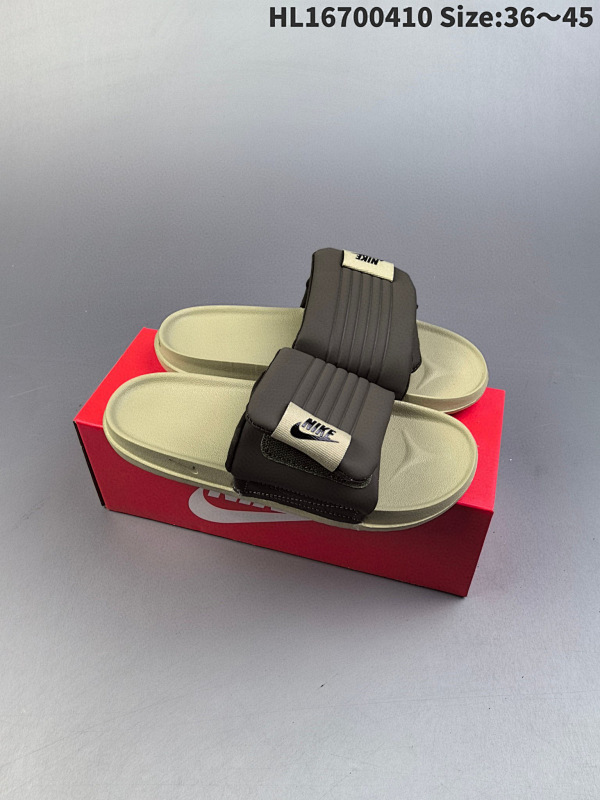 70 耐克Nike OFFCOURT SLIDE 夏季单品夏季NK拖鞋夏新款一字拖透气轻便材质方面仿佛也采用了EVA发泡材质打造 货号DQ9624 001 ID:HL16700410 Size:36