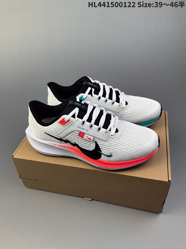 150 公司级NK Zoom Pegasus 登月40代系列 皮面透气缓震疾速跑鞋 ID:HL441500122 Size:3946半货号FZ5055-101