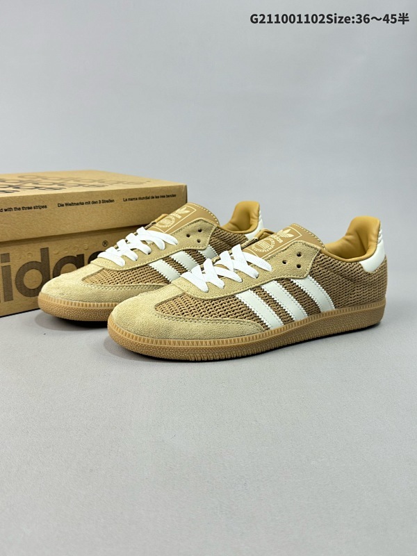 10036-45半 阿迪达斯 德训鞋 ADIDAS ORIGINALS SAMBA OG SHOES 经典运动鞋小白鞋T头鞋货号IG1380