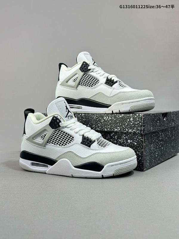 16036-47半 AJ4 Air Jordan 4 Retro " Infrared " 小白水泥 AJ4乔4 男子文化篮球鞋货号DH6927-111