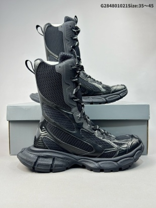 Balenciaga Runner Kith Four.Color 巴黎世家7.0 21ss高帮 高筒最新配色潮流复古休闲鞋#全新磨具开模货号734731 W3XL1 1000