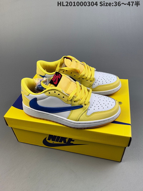 100 耐克 乔丹Air Jordan 1 Low AJ1 乔1 低帮复古文化休闲运动篮球鞋货号CQ4277 168 编码HL201000304 Size:3647半