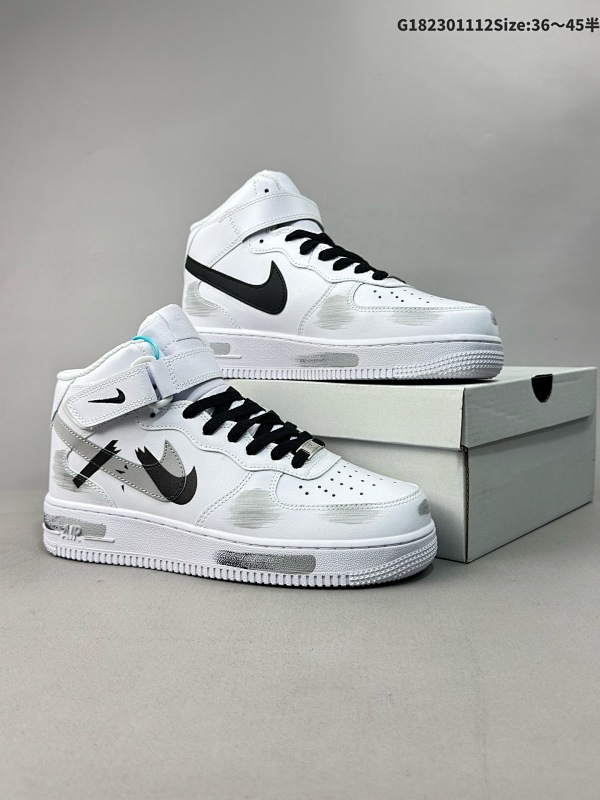 23036-45半 公司级NIKE AIR FORCE 107 原楦头原纸板 打造纯正低帮空军版型货号:DC3366-323