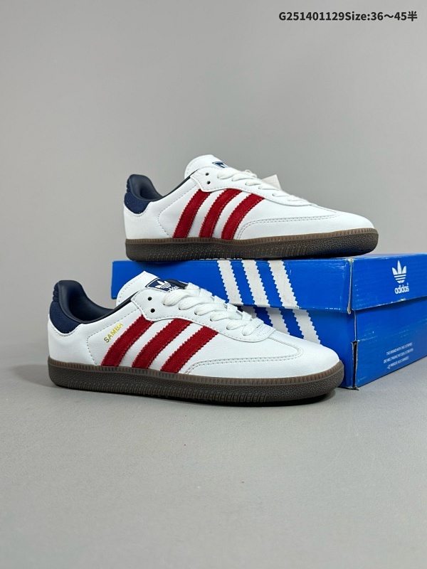 14036-45半 Addis Original Samba OG 复古单品 复古桑巴板鞋货号IH4881