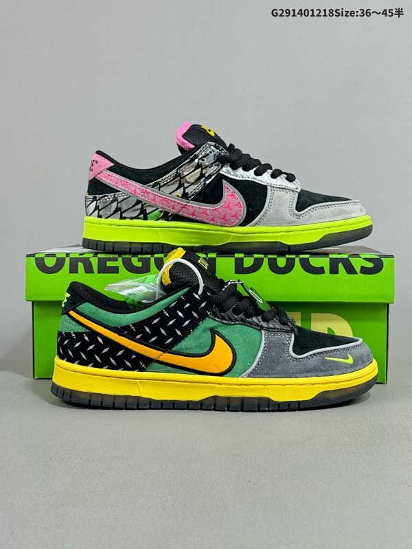 14036-45半 耐克Nike SB Dunk Low Retro 扣篮系列 复古低帮休闲运动滑板板鞋 采用脚感柔软舒适ZoomAir气垫货号:HV1454-001