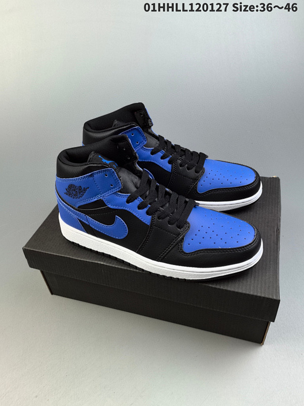 110超a Air Jordan 1 Mid "Hyper 01HHLL120127 Size:3646  男货号554724-077 女货号554725-077