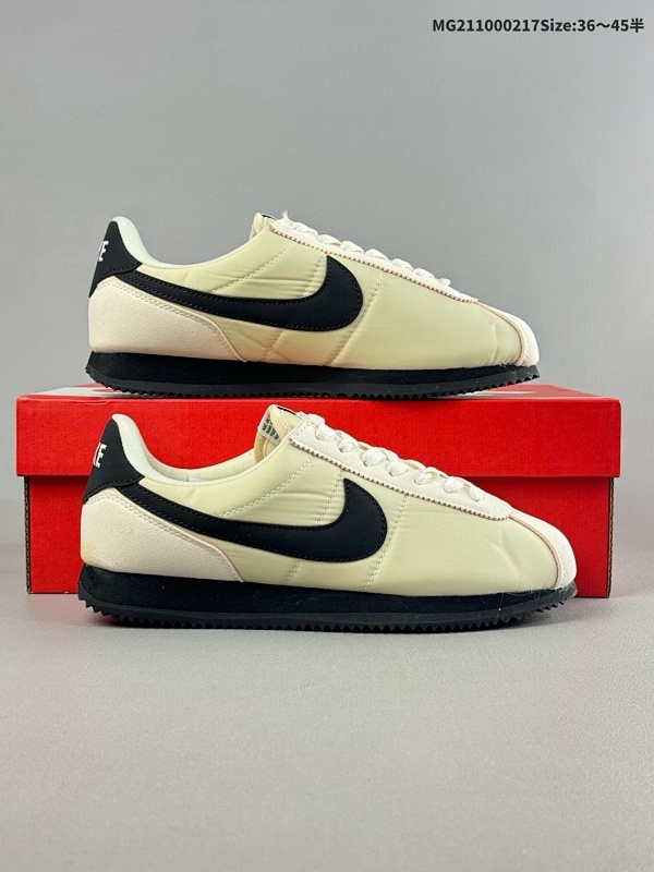 10036-45半 公司级Nike Classic Cortez 耐克经典轻便舒适男子阿甘鞋休闲跑步鞋运动鞋货号:HJ7233-838
