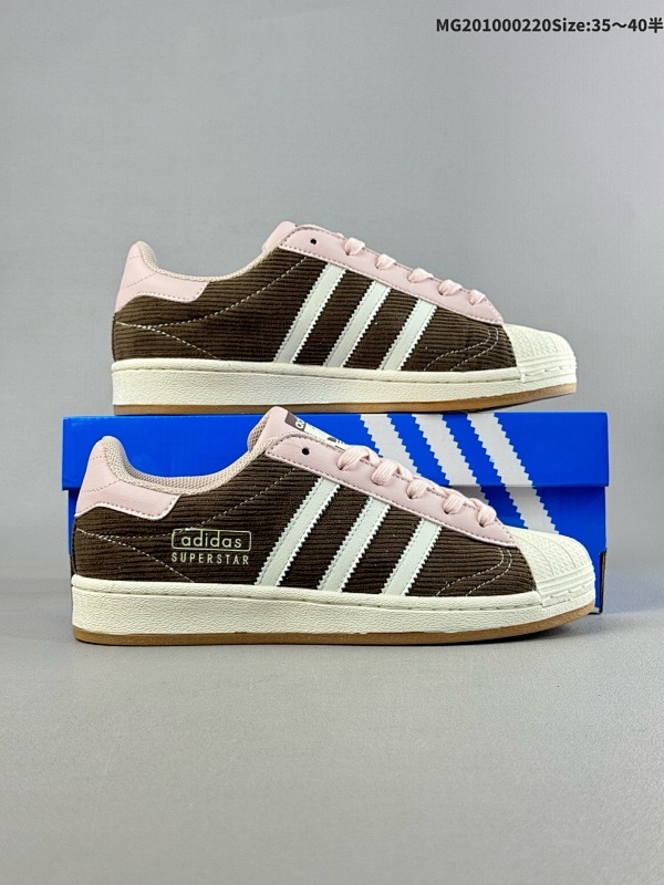 10035-40半 公司级阿迪达斯Adidas三叶草 Originals Superstar贝壳头系列低帮经典百搭休闲运动板鞋 货号:IG2153