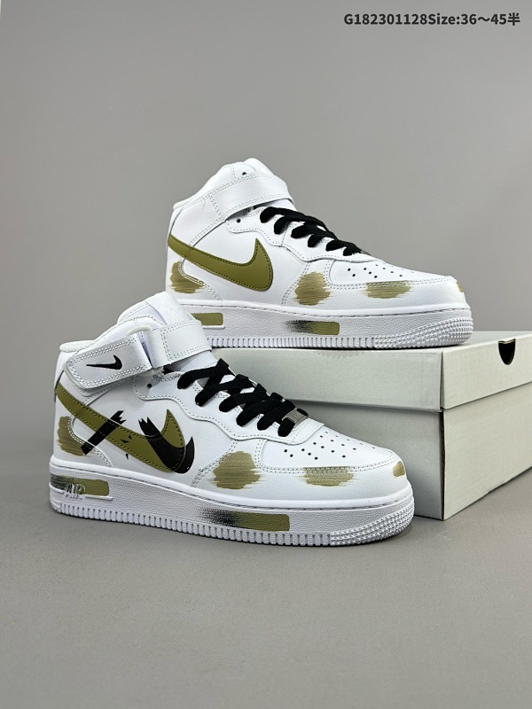 23036-45半 公司级NIKE AIR FORCE 107 LV8 原楦头原纸板 打造纯正低帮空军版型 专注外贸渠道 全掌内置蜂窝气垫  原盒配件货号:CW2289-111