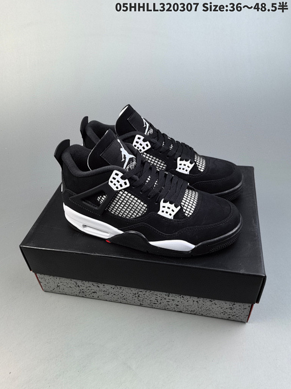 350纯原版本 Air Jordan 4 Retro "White 05HHLL320307 Size:3648.5半货号FQ8138-001