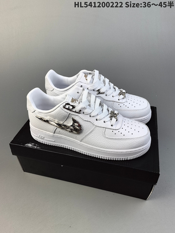 120 真标耐克Nike Air Force 1 Low  空军一号低帮百搭休闲运动板鞋ID:HL541200222 Size:3645半货号FV3616-101