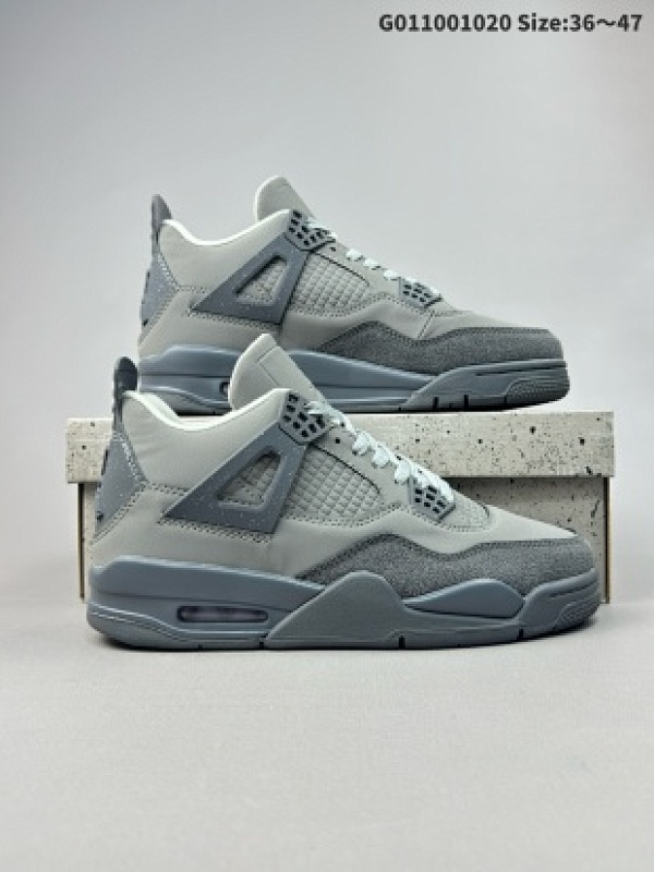 Air Jordan 4 Retro SE "Smoke Grey" 烟熏灰 AJ4 乔丹4代 aj4 乔4 巴黎奥运 灰黑 乔丹篮球鞋系列货号FQ7928-001