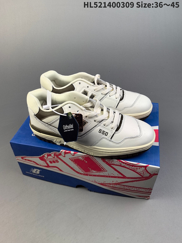 140 New Balance BB550 复古跑鞋 系列复古休闲运动慢跑鞋New Balance 550系列货号: BB550PWA ID:HL521400309