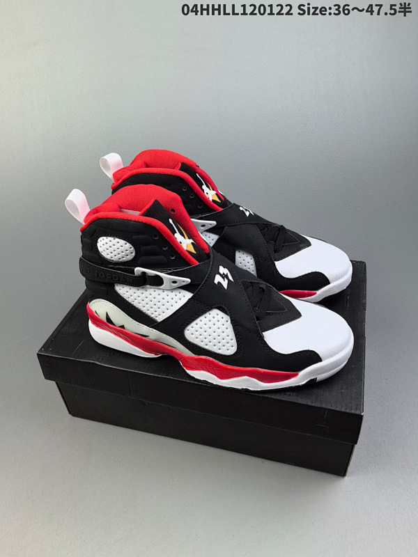 140真标带半码 Air Jordan 8 Retro "Paprika" 高帮04HHLL120122 Size:3647.5半货号DO8731-601